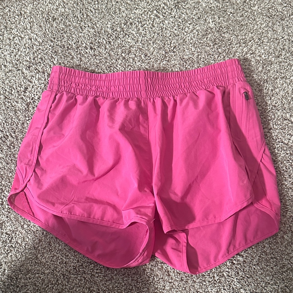 Asics Women's Vibrant Pink Athletic Shorts